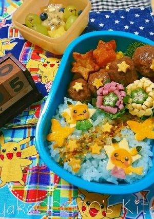 七夕弁当にも☆簡単可愛いオクラ卵フラワー-レシピのメイン写真