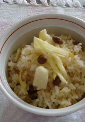 浜納豆とジャガイモご飯-レシピのメイン写真
