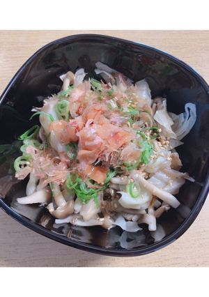 さっぱりヘルシー梅キャベツ-レシピのメイン写真