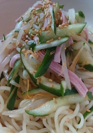 ズボラナムル冷麺-レシピのメイン写真