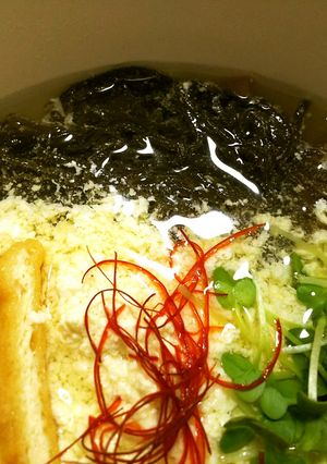 モズク編その3◎鹹豆漿＝シェントウジャン-レシピのメイン写真