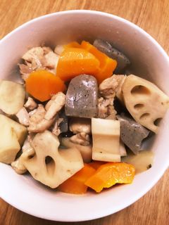 電気圧力鍋で作る超簡単筑前煮-レシピのメイン写真