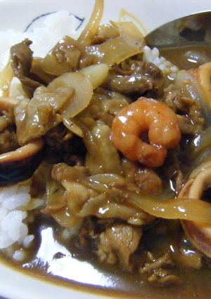 海の幸とお肉の超贅沢カレー-レシピのメイン写真