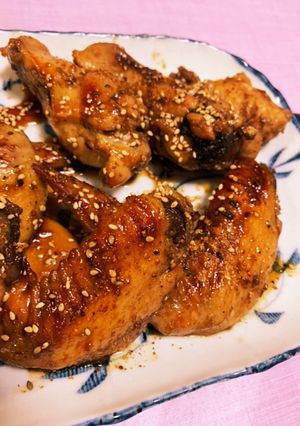 揚げずに絶品☆鶏手羽-レシピのメイン写真