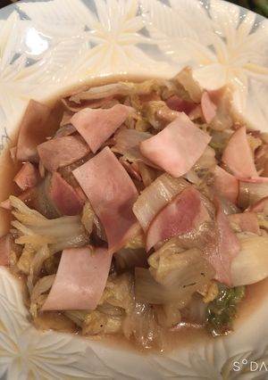 白菜とハムのうま煮-レシピのメイン写真