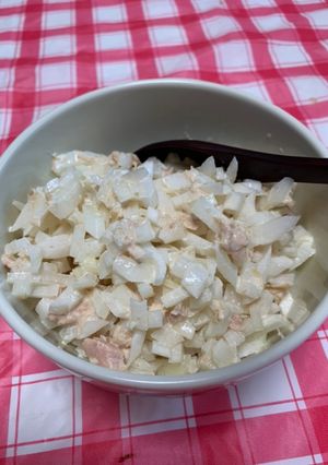 暑い夏のご飯のお供　ツナ玉ねぎ-レシピのメイン写真