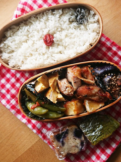 弁当★レンジで辛旨ナス胡麻ポン★作り置き-レシピのメイン写真