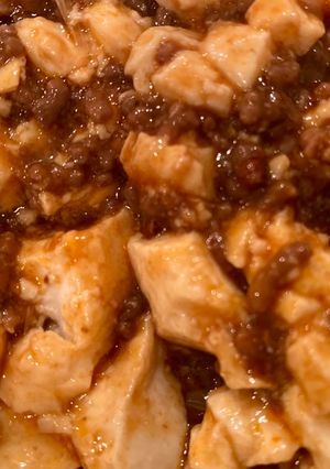 レンジと器とスプーンのみ!で作る麻婆豆腐-レシピのメイン写真