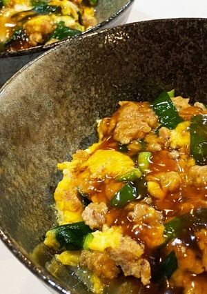 にらたまの甘酢あんかけ-レシピのメイン写真