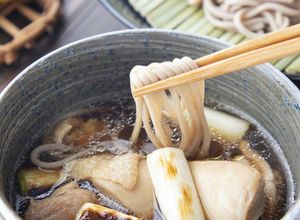 鶏もも肉で簡単！絶品＊鴨せいろ風そば-レシピのメイン写真