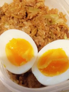 余り物でそば飯!-レシピのメイン写真