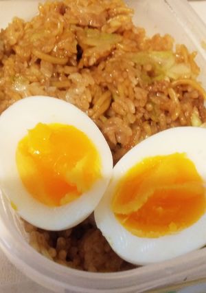 余り物でそば飯！-レシピのメイン写真