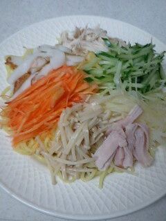 冷やし中華具だくさん!-レシピのメイン写真