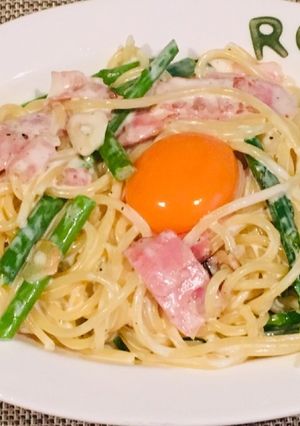 簡単カルボナーラ-レシピのメイン写真