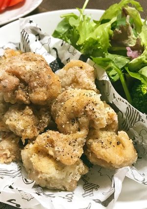 超簡単♪「シンプル塩唐揚げ」-レシピのメイン写真