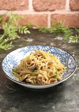 レンジで簡単！肉ピーマンもやし-レシピのメイン写真