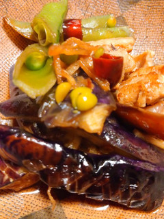 茄子と豚肉の即席ピリ辛炒め煮-レシピのメイン写真