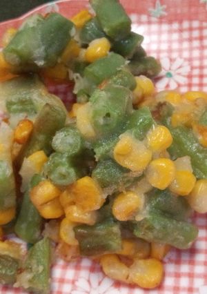 いんげんとコーンのかきあげ-レシピのメイン写真