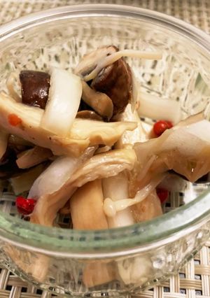 やみつきキノコのマリネ-レシピのメイン写真