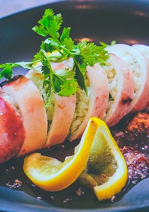 65℃ ナンプラーの香り！タイ風 いか飯-レシピのメイン写真