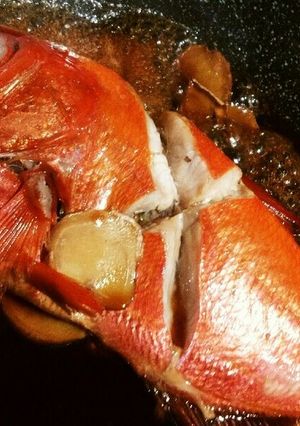 フライパンで金目の煮付け-レシピのメイン写真