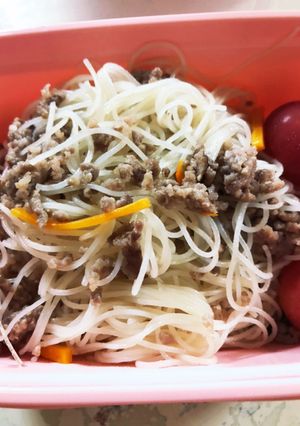 ビーフンdeお弁当-レシピのメイン写真