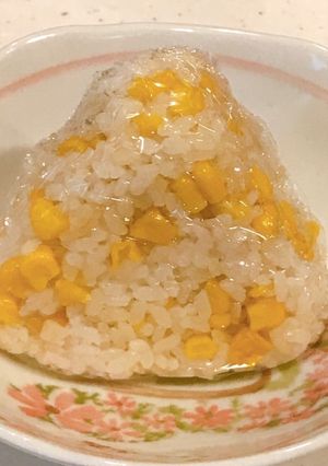 余ったとうもろこしで、コーンおにぎり-レシピのメイン写真