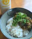 免疫力UP！ぎばさ納豆パクチー添え