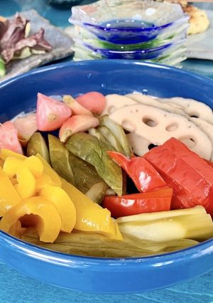 お茶ピクルス-レシピのメイン写真