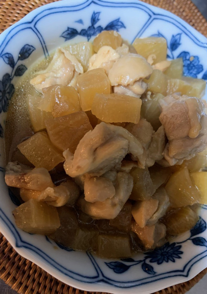 １０分で鶏肉と大根の煮物(*^-^*)-レシピのメイン写真