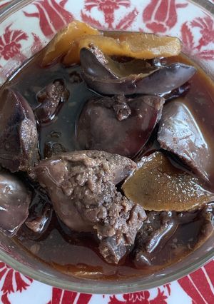 鶏レバーの煮物-レシピのメイン写真