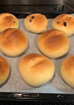 口溶けの良い丸パン✳幼児にも食べやすい!-レシピのメイン写真