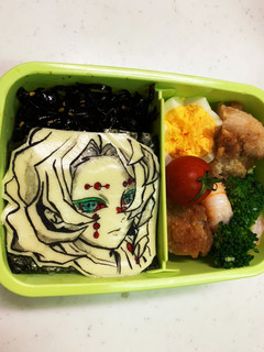 鬼滅の刃 キャラ弁 累-レシピのメイン写真