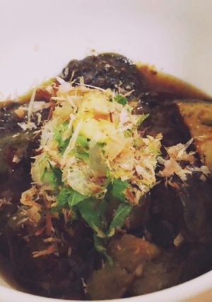 ナスの(焼き)煮びたし-レシピのメイン写真