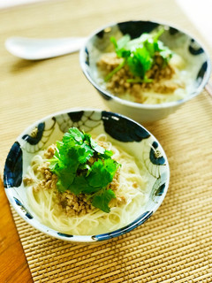 豆乳を使ったエスニックそうめん♡-レシピのメイン写真