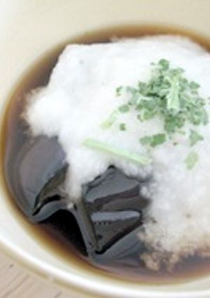 冷やしなすの山かけ-レシピのメイン写真