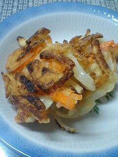 野菜とちくわのかき揚げ-レシピのメイン写真