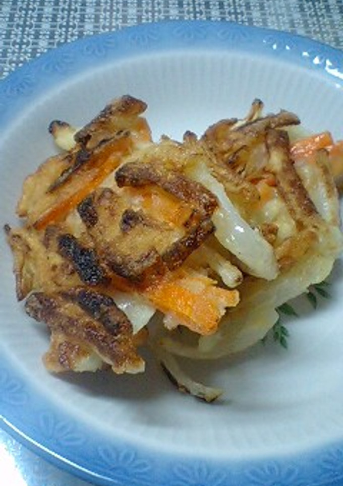 野菜とちくわのかき揚げ-レシピのメイン写真
