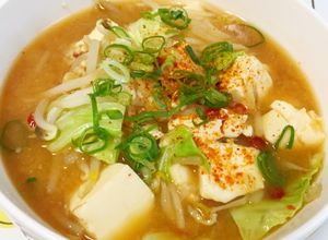 豆腐ともやしの味噌ラーメン風スープ-レシピのメイン写真