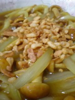 なめこカレーうどん-レシピのメイン写真