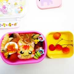 ヒーリンぐっと プリキュア キャラ弁-レシピのメイン写真
