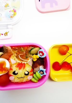 ヒーリンぐっと プリキュア キャラ弁-レシピのメイン写真