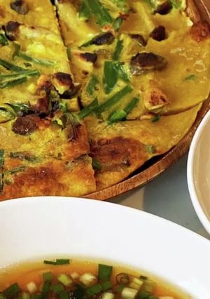 カレーチヂミ☆レモンたれ-レシピのメイン写真