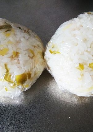 ネギ明太おにぎり-レシピのメイン写真