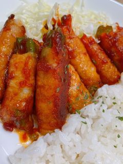 人参とピーマンの肉巻き♪-レシピのメイン写真