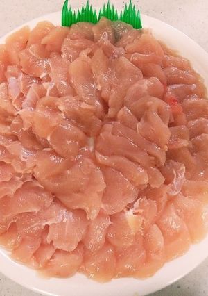 鶏ササミしゃぶしゃぶ-レシピのメイン写真