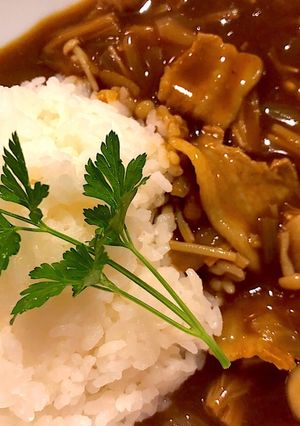 豚しゃぶきのこカレー-レシピのメイン写真