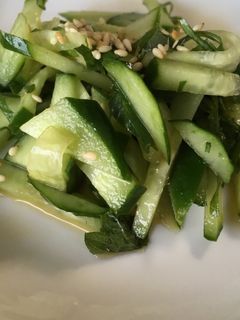 夏の旬きゅうりとシソさっぱり和え -レシピのメイン写真