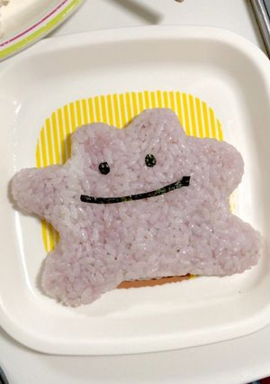 ポケモン・キャラ弁・★メタモン-レシピのメイン写真