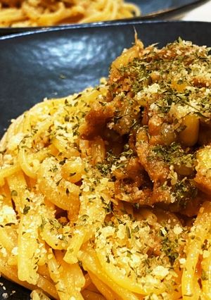ツナのガーリックパスタ-レシピのメイン写真